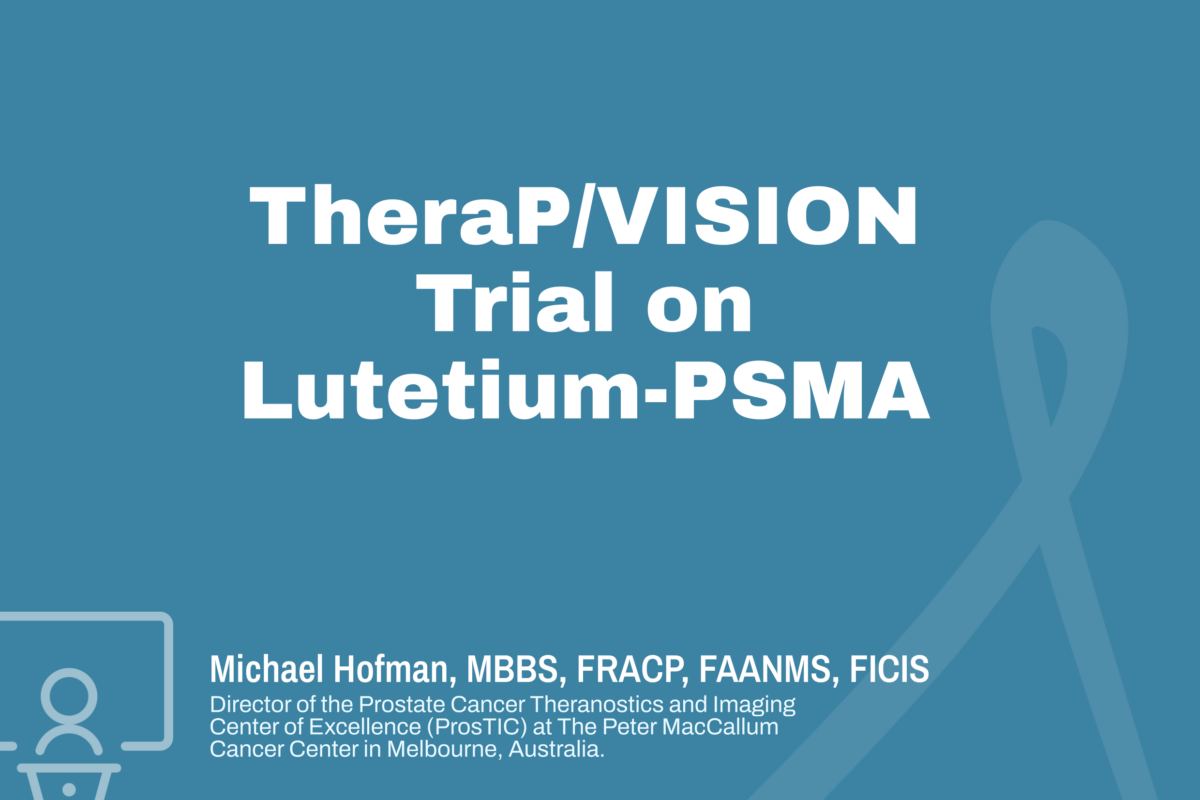 TheraP/VISION Trial on Lutetium-PSMA
