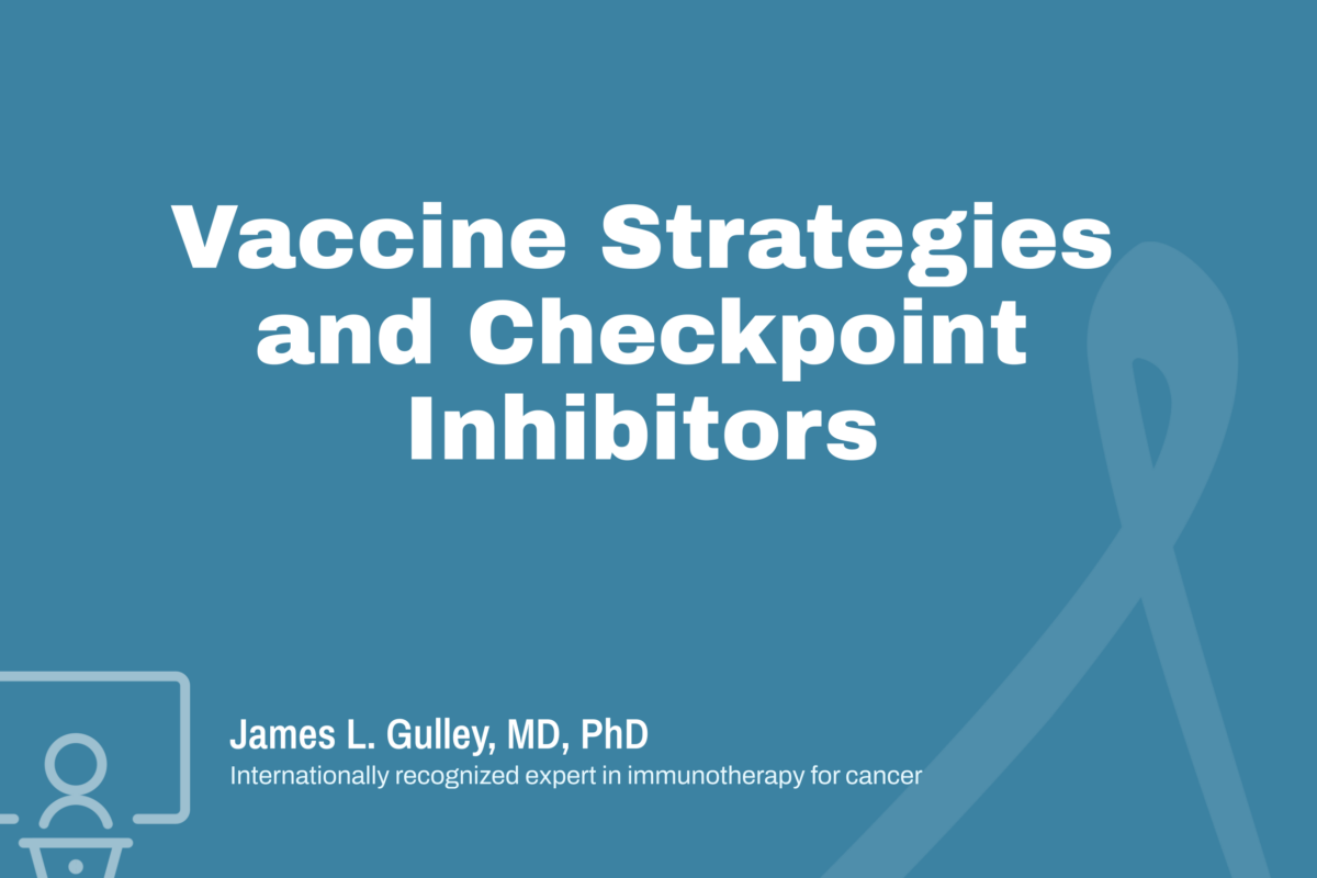 Vaccine Strategies and Checkpoint Inhibitors